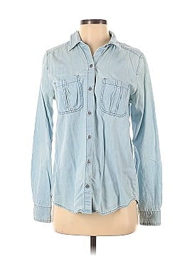 Express Long Sleeve Button-Down Shirt (view 1)