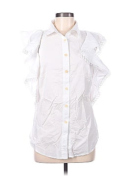 Pearl By Lela Rose Short Sleeve Blouse (view 1)