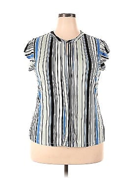 Liz Claiborne Short Sleeve Blouse (view 1)