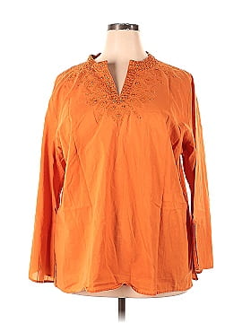 Liz Claiborne Long Sleeve Blouse (view 1)