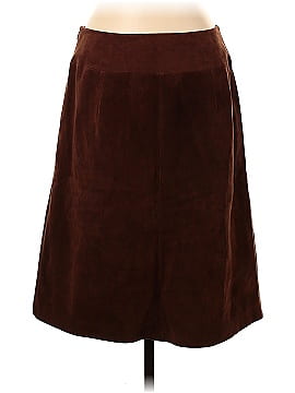 Nordstrom Collection Leather Skirt (view 2)