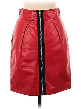 3.1 Phillip Lim Faux Leather Skirt (view 2)