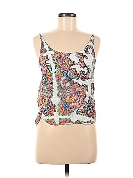 Zara W&B Collection Sleeveless Blouse (view 1)