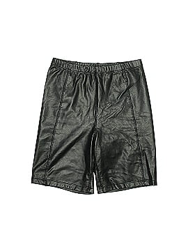 Nia Faux Leather Shorts (view 1)
