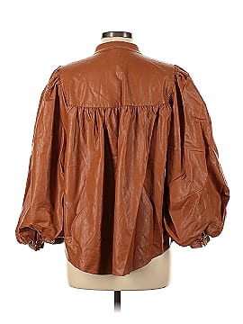 Tyler Boe Faux Leather Jacket (view 2)