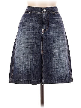 7 For All Mankind Denim Skirt (view 1)