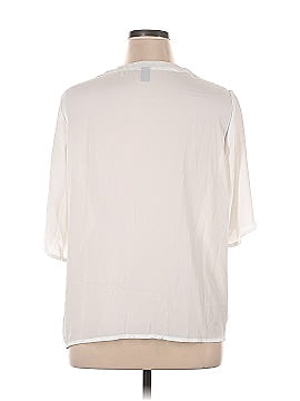 Shein Curve Short Sleeve Blouse (view 2)