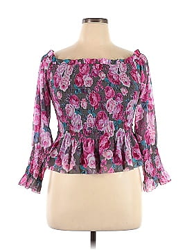 Torrid 3/4 Sleeve Blouse (view 1)