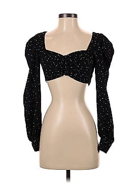 Topshop Long Sleeve Top (view 1)