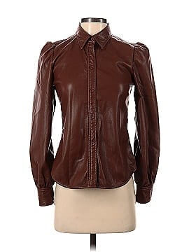 Wilfred Faux Leather Jacket (view 1)