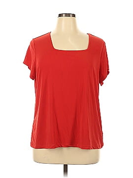 Susan Graver Short Sleeve Top (view 1)