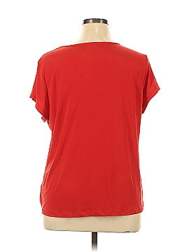 Susan Graver Short Sleeve Top (view 2)