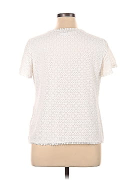 Liz Claiborne Short Sleeve Blouse (view 2)