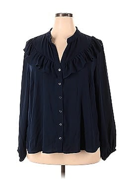 ELOQUII Long Sleeve Blouse (view 1)