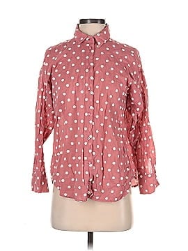 Zara Long Sleeve Button-Down Shirt (view 1)