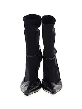 Alexander Wang Leather Sock Boots (view 2)