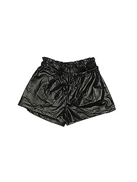 AQ-Sport Faux Leather Shorts (view 1)