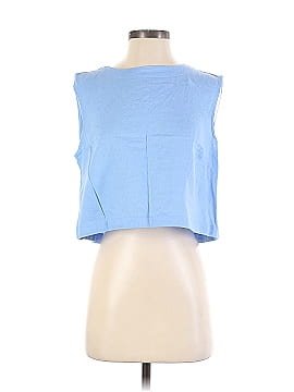 A New Day Sleeveless Button-Down Shirt (view 2)