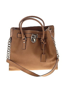 MICHAEL Michael Kors Leather Satchel (view 1)