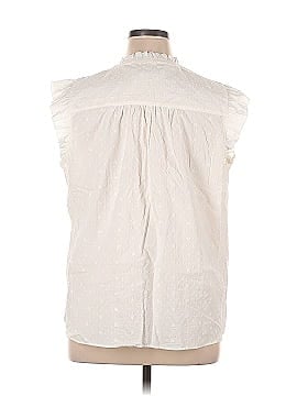 Ann Taylor LOFT Sleeveless Button-Down Shirt (view 2)