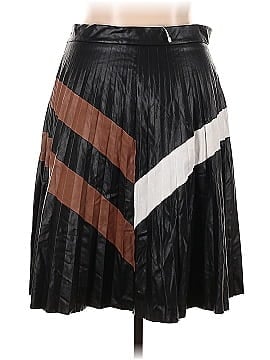 Carlucci Faux Leather Skirt (view 2)
