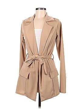 PrettyLittleThing Trenchcoat (view 1)