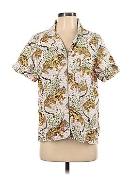 Printfresh Short Sleeve Button-Down Shirt (view 1)