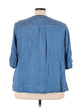 Jones New York Signature 3/4 Sleeve Blouse (view 2)