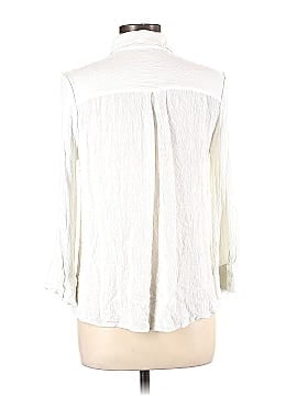 Dalia Collection Sleeveless Button-Down Shirt (view 2)