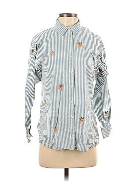 Ann Taylor LOFT Long Sleeve Button-Down Shirt (view 1)