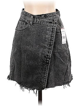 We the Free Denim Skirt (view 1)