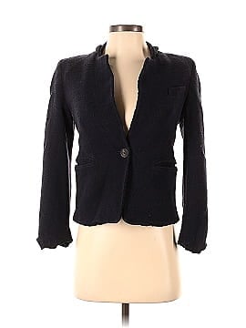 Emporio Armani Stretch Wool One Button Jacket (view 1)