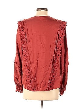 Rebecca Taylor Brick Embroidered Silk Top (view 2)