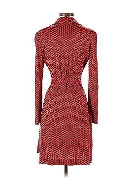 Diane von Furstenberg Red New Jeanne Wrap Dress (view 2)