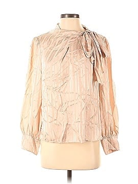 Rebecca Taylor Long Sleeve Tie Blouse (view 1)