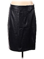 Antonio Melani Faux Leather Skirt