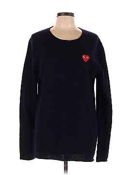 Play Comme Des Garçons Wool Pullover Sweater (view 1)