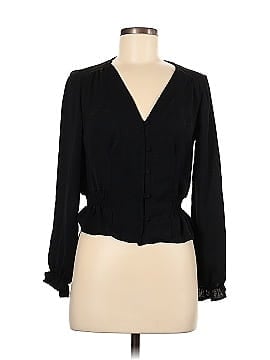 Topshop Long Sleeve Blouse (view 1)