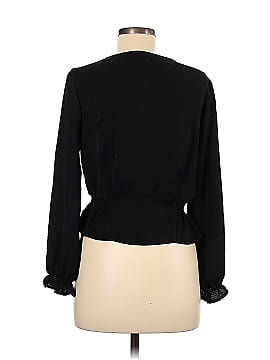 Topshop Long Sleeve Blouse (view 2)