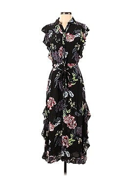 Marissa Webb Collective Black Floral Button Down Dress (view 1)