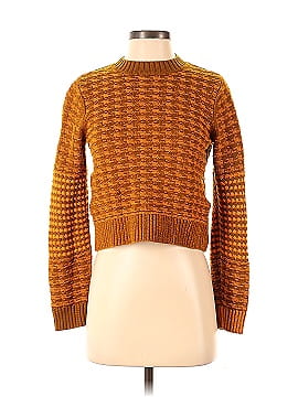 Victoria Beckham Contrast Elbow Patch Sweater (view 1)