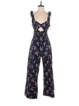 Rebecca Taylor Sleeveless Ivie Floral Jumpsuit (view 1)