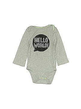 Cloud Island Long Sleeve Onesie (view 1)