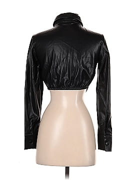 Bershka Faux Leather Jacket (view 2)