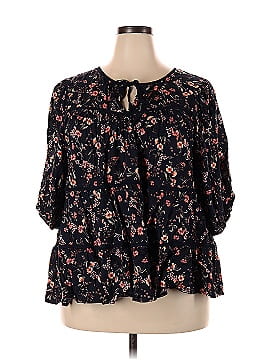 Old Navy 3/4 Sleeve Blouse (view 1)