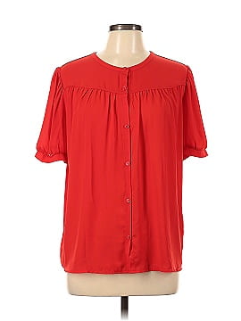 Ann Taylor Short Sleeve Blouse (view 1)