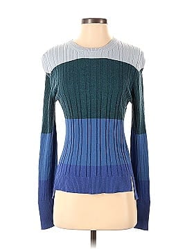 Tome Blue Colorblock Sweater (view 1)