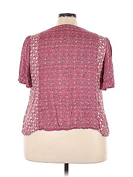 Lucky Brand Short Sleeve Blouse (view 2)