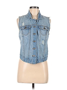 Just Fab Denim Vest (view 1)