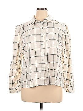 Express Long Sleeve Button-Down Shirt (view 1)